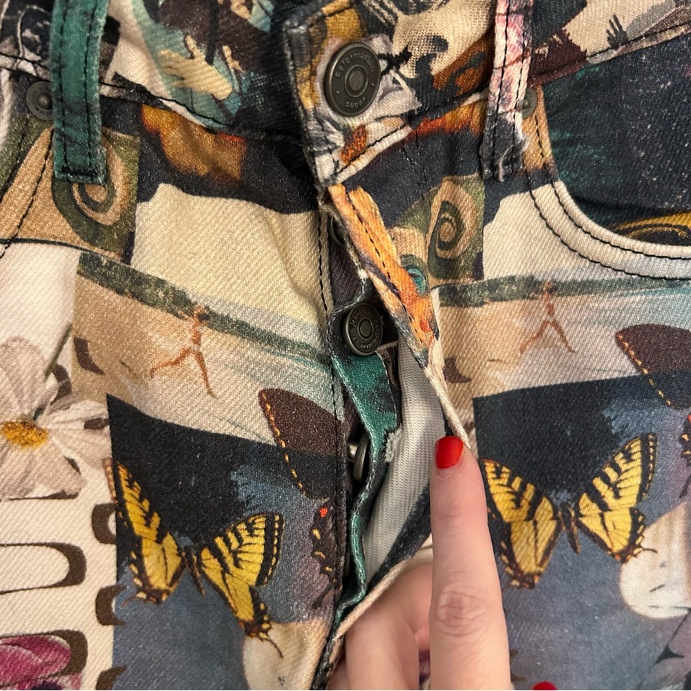 Reformation Printed Patterned Jeans - image 4